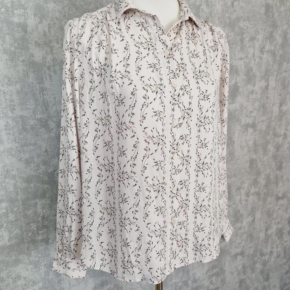 Elegant Floral Print Blouse by H&M